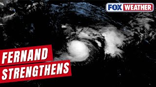 Tropical Storm Fernand Strengthens As Development Chances For Invest 99L Dwindle