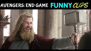 Avengers End Game Funny Clips in Hindi # 2