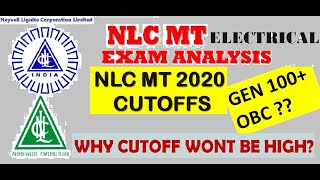 NLC CUTOFF|NLC EXAM REVIEW|NLCIL MT CUTOFF EE|NLC MT EE |NLCIL EXAM REVIEW|NLC MT EXPECTED CUTOFF|