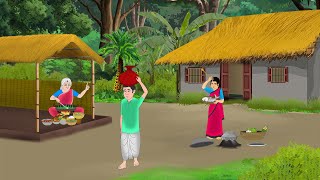 लकड़हारा की सौतेली माँ | Hindi Story | Hindi Kahaniya | Moral Stories | cartoon story