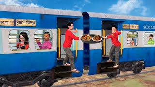 Train Me Food Delivery Wala 1 Minute Street Food Delivery Hindi Kahaniya Moral Stories Comedy Video