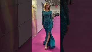Most Expensive Wedding Dress You’ll Ever See#LuxuryWedding #DesignerGown #RichBride