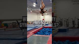 WHO GAVE ME MY GYMNASTICS SKILLS? #shorts
