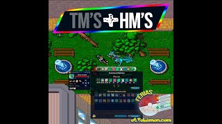 Ot Pokemon- TMs e HMs,Como usar