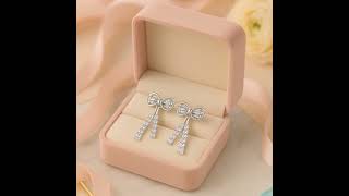 freepik  smooth dolly shot a pair of elegant silver bow ear  74531