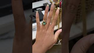 😍Trying on a $10,000 ring at Marei New York