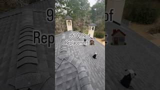 Mac's Roofing and Construction: Set Up ➡️ Clean Up, Roof Replaced in 11 Hrs! #team #oneday #roofing