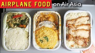 AIRPLANE FOOD on AirAsia ft. Thai Curry & Chicken Rice