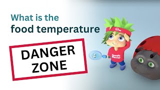 What is the food temperature danger zone?