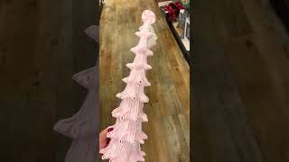 Shop with me for pink Christmas finds 💕🎄🎁🎅 | tjmaxx | Ross | marshals | Burlington | HomeGoods