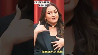 Kajol’s Reaction at Sonakshi  Wedding Shocks Everyone 😍|Too Much with Kajol & Twinkle #shorts