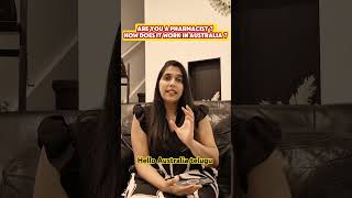 Pharmacy in Australia: Study & Work Students! #PharmacyAustralia #InternationalStudents #ytshorts