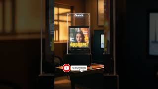 "This TV Turns Invisible When It’s Off! 😱🖼️ #techshorts"
