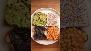 このトーストは試さないでください #料理 #食べ物 #foodasmr #レシピ
