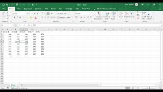 Filters in Excel- Shortcuts