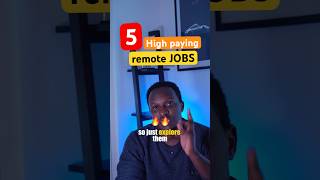 5 High Paying Remote Jobs in 2025