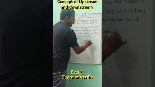 🔥 River boat Concept in physics| upstream and downstream part 1 #rrb #ssc #maths #education #physics