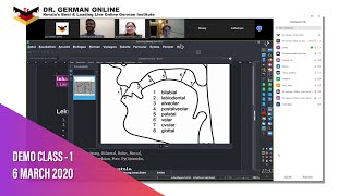 Dr. German Online - Demo Class 1 (6 March 2020)