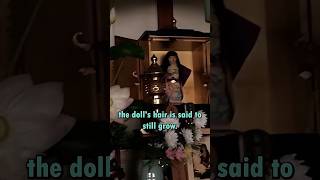 Okiku👻 This Japanese Haunted Doll Still Grows Hair😱 - HistoryByRee #japanese #ghost #sad #horror