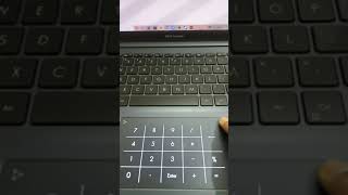 asus vivobook Produo Numpad + track pad #vivobook