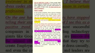 IELTS SIMON- IELTS Writing Task 2 Band 9 sample - Dress Codes