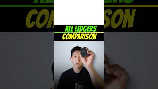 Comparison of All Ledger Hardware Wallets