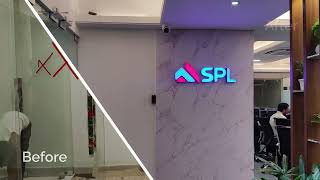 FDL Head Office Magic Transformation Before After by Artinest.