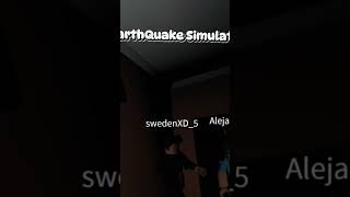 Game name:EARTHQUAKE Simulator