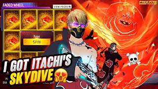 I GOT NEW ITACHI SUSANO SKYDIVE IN FREE FIRE 😲😱NEW SKYDIVE SPIN TAMIL #ffkprasanth #freefiretamil