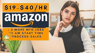 Amazon is Hiring Remote + 3 more Work From Home Jobs (2025)