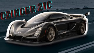 3D PRINTED HYPERCAR😲 The brand new Czinger 21C #shorts