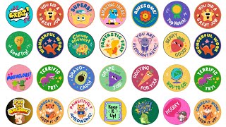 Classroom Recitation Stickers