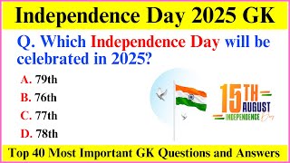 Independence Day Quiz | Independence Day Quiz in English | Quiz on Independence Day | MCQ Mastery