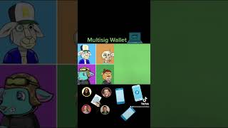 Multisig Wallet -requires multiple signatures to a transaction to move funds or digital assets #fyp