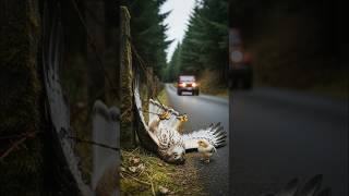 FAITH IN HUMANITY RESTORED! Kind Stranger Stops to Help a Hawk in Agony