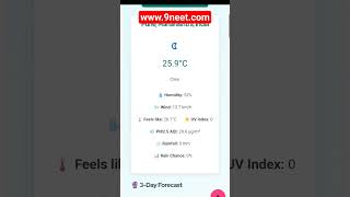 pune 3 days weather forecast #pune #weather