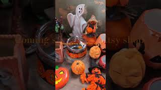 #halloweendecor #halloween #thriftwithme #vintageaesthetic #vintage #vintagehalloween #etsyshop