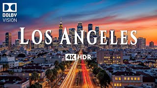 LOS ANGELES 4K ULTRA HD [60FPS] • A Stunning Aerial Journey Over the City of Dreams