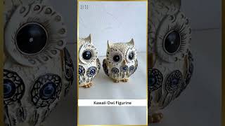 Kawaii Owl Figurine