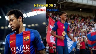 Lamine Yamal x Neymar jr - skills & goals