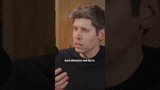 Sam Altman talk about the future of OpenAI | Podcast with Cleo Abram #shorts #youtubeshorts #openai