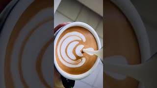 Perfect Tulip Latte Art