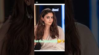 The actress VS her character 😇 #bollywood #aliabhattkapoor #love #viralvideos #short #wedding