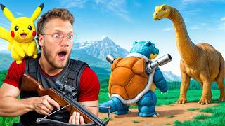 I Accidentally Tamed the BIGGEST DINO in Pokémon ARK!