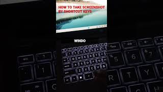 HOW TO TAKE SCREENSHOT BY SHORTCUT KEY #laptop #short #kvcomputertech #KV Computer Tech