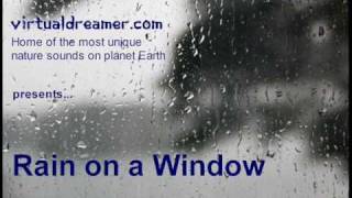 Le Son de la Pluie sur une Fenêtre
