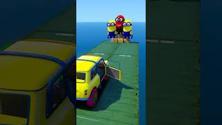GTA V SPIDERMAN RAGDOLL EPIC FAIL#shorts