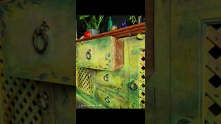 Rustic boho furniture makeover ~Full painting tutorial out now #furnituremakeover #furniturepainting