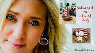 Fourth of July Decor | Salvaged Makeovers