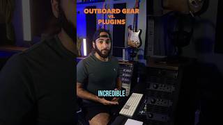 Analog vs. plugins? #audioengineer #recordingstudio #mixing